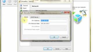 Sun Virtual Box Settings Host Only