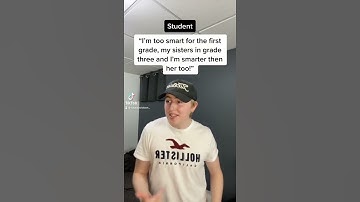 KID GETS SENT TO THE PRINCIPALS OFFICE FOR SAYING HES TOO SMART #Shorts