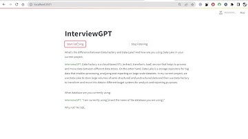 InterviewGPT