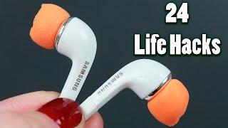 24 Incredible ideas and Life Hacks