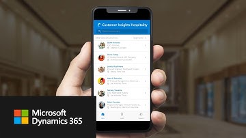 Dynamics 365 Customer Insights: Power Apps pocket demo | Hospitality