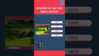 When was the first lawn mower invented? #shorts #youtubeshorts #lawnmower #inventions