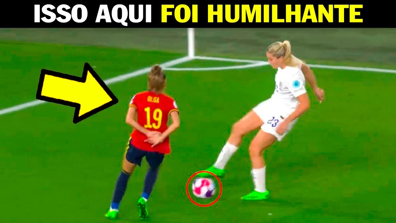 DRIBLES HUMILHANTES NO FUTEBOL 