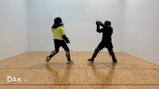 20190126 - Longsword Sparring 2