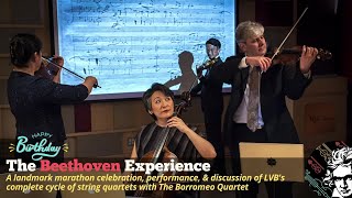 The Beethoven Experience String Quartet Marathon  - Program II Preview