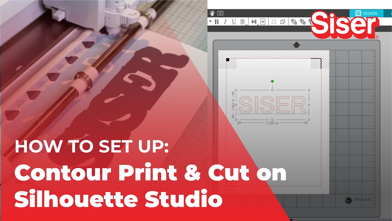 Contour Print & Cut EasyColor™ DTV™ on Silhouette Studio! 