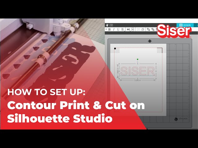 Contour Print & Cut EasyColor™ DTV™ on Silhouette Studio! 