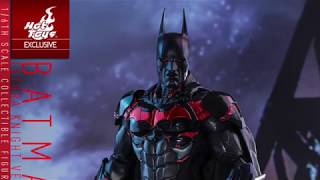 Batman Arkham Knight Hot Toys Futura Knight Batman 1/6 Scale Exclusive Reveal!