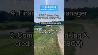 Top 5 banking certifications in the US