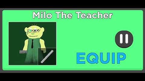 Roblox Puppet ~ Milo The Teacher Theme ~ [Fan Made Skin] 🎵