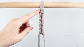 Reverse Endless Falls Knot | Intermediate Macrame Pattern