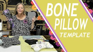Make Easy Dog Bone Neck Pillows in 2 Sizes