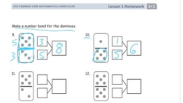 lesson 1 homework module 1 grade 1