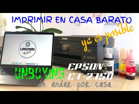 Imprime muy barato en tu casa - EPSON ET-2750