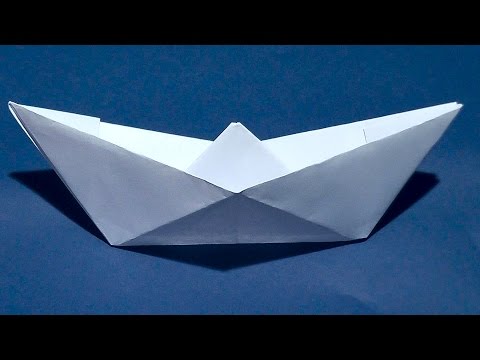 How to make a boat (boat) out of paper with your own hands