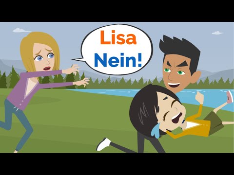Deutsch lernen | DAS macht MARTIN mit Lisa...