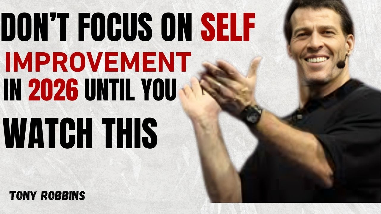 Don't Focus on SELF IMPROVEMENT in 2026 Until You Watch This