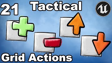 Tactical Combat 21 - More Grid Actions - Unreal Engine Tutorial Turn Based