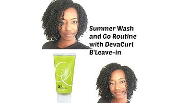 My Summer Wash and Go | DevaCurl B