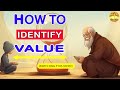 HOW TO identify YOUR value? Stone story, Become A High-Value Person - Gautam Buddha Story in English