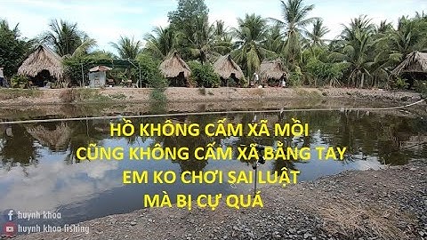 CÂU CÁ HỒ DỊCH VỤ KHÔNG CÓ VUI ANH EM ƠI, ĐẤU ĐÁ QUÁ