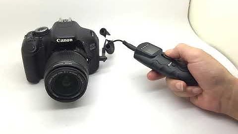 JJC WT-868 Wireless Intervalometer For Canon/Nikon/Fujifilm/Olympus/Panasonic/Sony Digital Camera