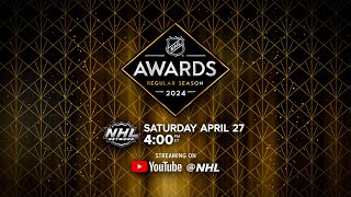 2024 NHL Regular Season Awards Show - Streaming TODAY