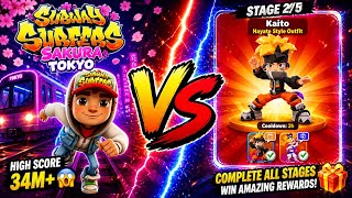 Subway surfers :-Sakura tokyo 🗼 2026 update 🆚 Lava Event gameplay Comparison