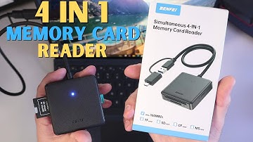 A Closer Look at BENFEI USB-C/USB 3.0 Memory Card Reader | 4 Slots Simultaneous Access