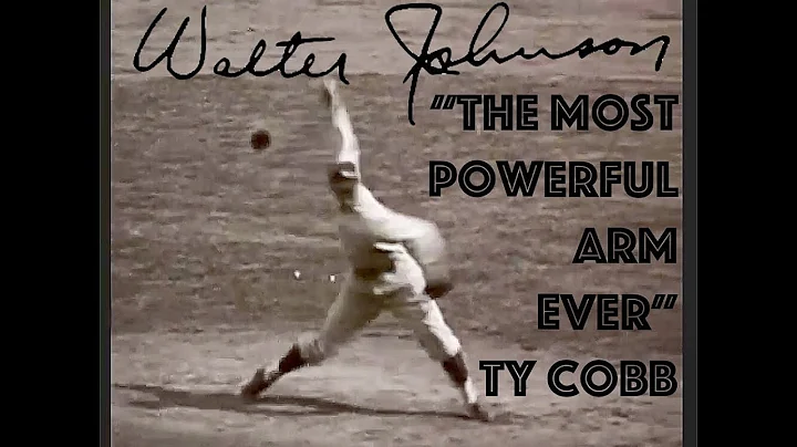 Walter Johnson Pitching Mechanics & Game Highlight...