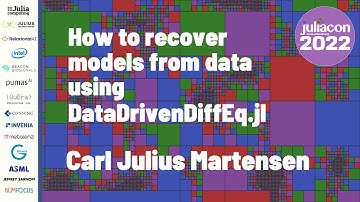 How to Recover Models From Data Using DataDrivenDiffEq.jl | Carl Julius Martensen | JuliaCon 2022
