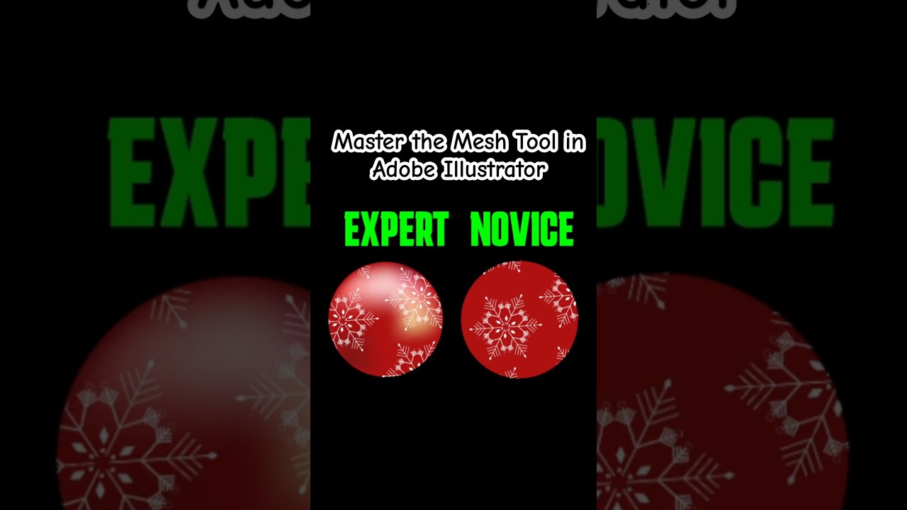Novice vs Expert: Master the Mesh Tool in Adobe Illustrator