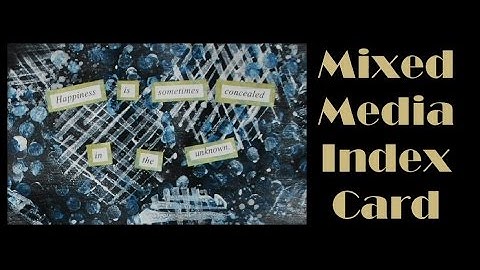 Index Card (icad #003) - Happiness Is...