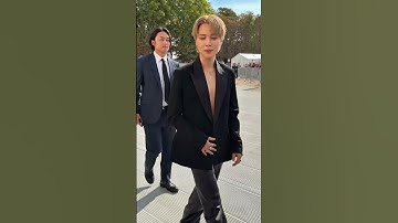 Jimin at Dior SS26 🔥#jimin  #bts  #dior  #springsummercollection