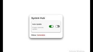 live coding: Create System Hub Card | Security Toggle Dashboard | HTML CSS & JAVASCRIPT🔥 Net Worth