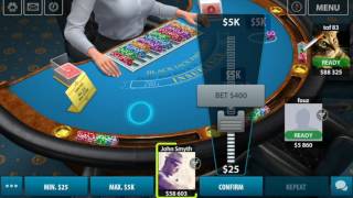 How To Place A Wager In 3D Blackjack. screenshot 4