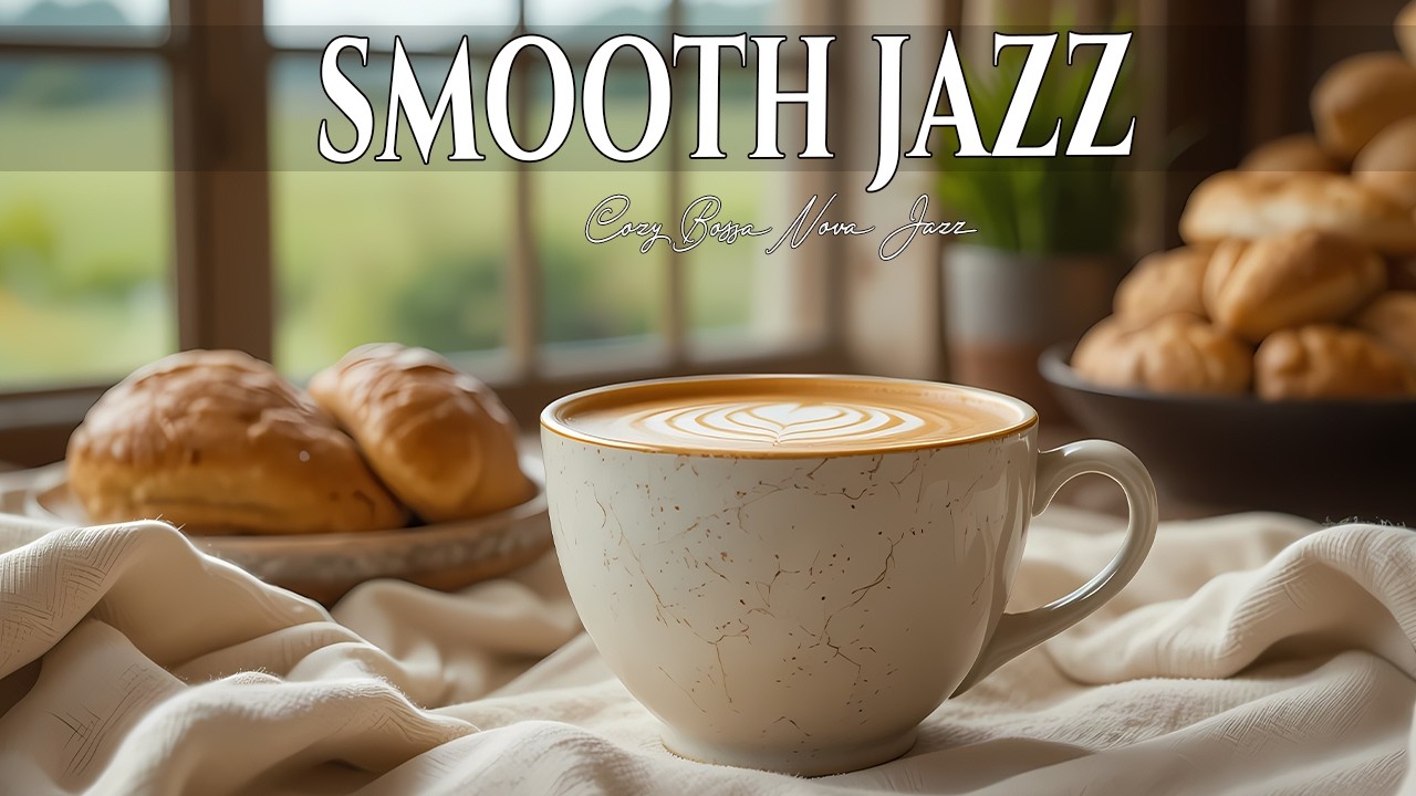 Morning Coffee Jazz ☕ Relaxing Bossa Nova & Smooth Bossa Nova Piano for Relaxing, Work and Study
