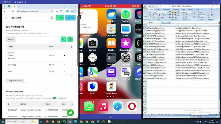 I phone Create Unlimited USA Gmail Account 2025 || How to Create Unlimited Gmail for Google voice ||