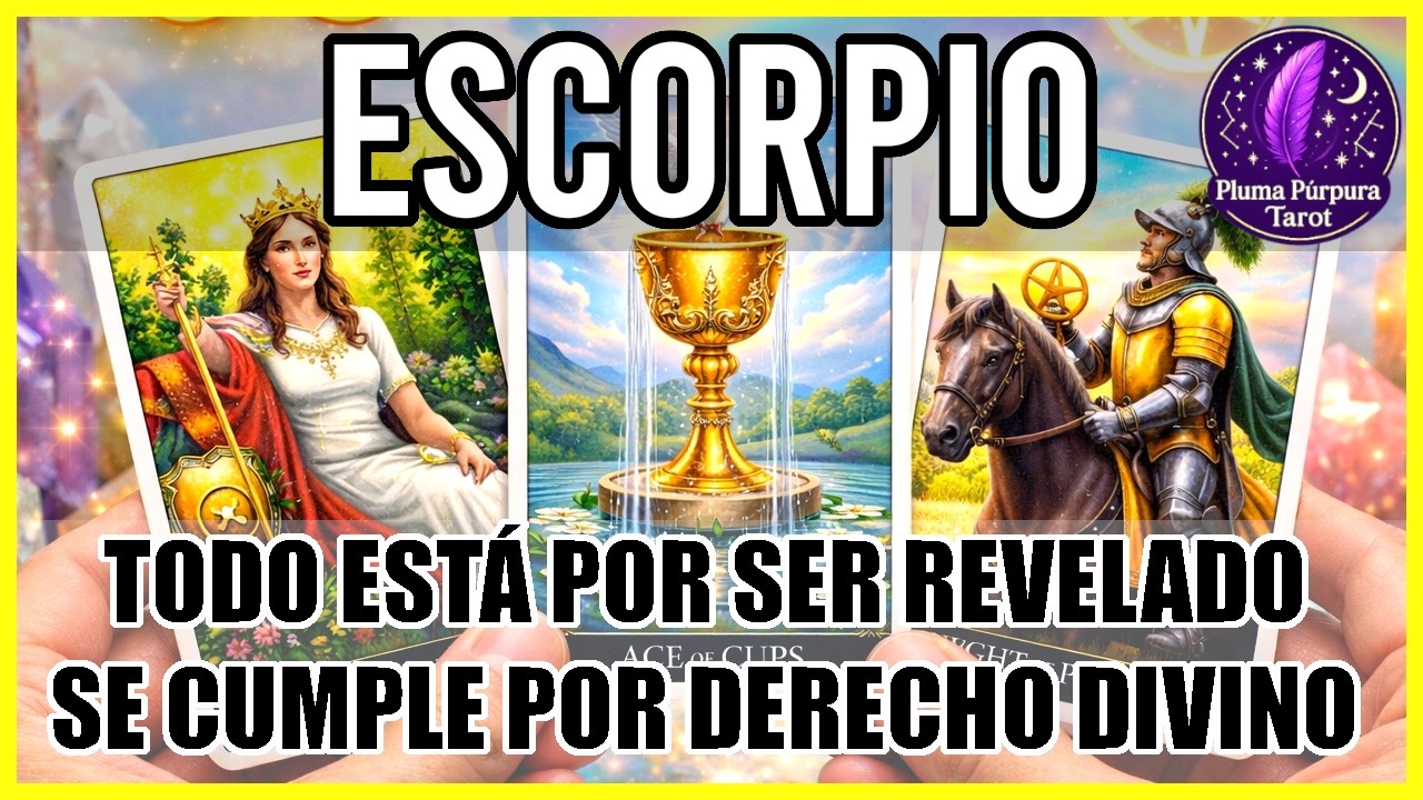 Escorpio ☘️ Se Aproxima El Golpe De Suerte Más Gigante De Tu Vida ! ☘️ #Escorpio