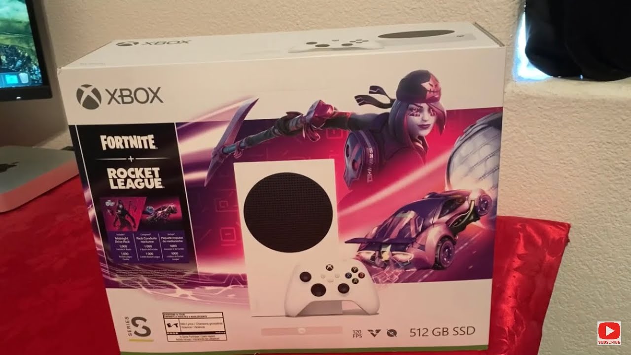 Claim Victory with the New Xbox Series S - Fortnite and Rocket