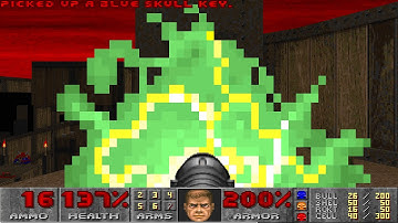 Final Doom The Plutonia Experiment Map12 UV Max in 4m21s by blob1024