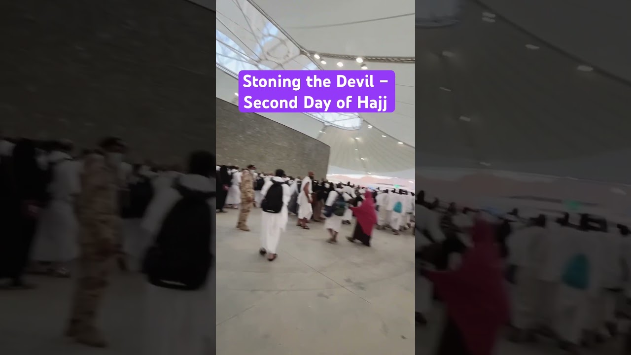 Stoning the devil 
