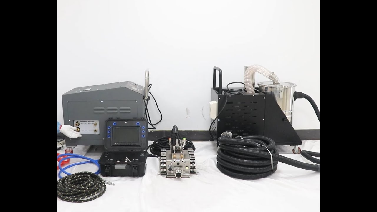 Full set kitchen duct cleaning robot