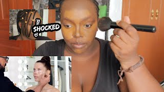 BLACK GIRL Tries Following a Scott Barnes \& Tati Makeup Tutorial And Gets SHOCKING Results *CONFUSED