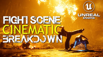 How to create a fight scene cinematic in Unreal Engine 5.5