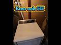"HE "Code on Your Samsung Dryer?🙉 Watch My Full video If you have this issue#diy#appliances#trending