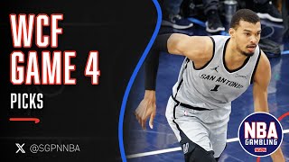 Thunder vs. Spurs Game 4 Picks - 5/24/26 | NBA Bets, Player Props and Predictions screenshot 5
