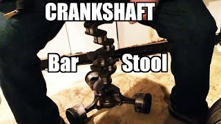 Welding a Crankshaft Bar Stool