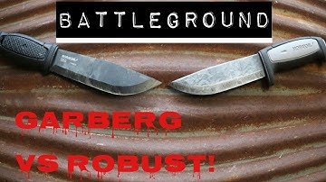 Morakniv Robust vs Garberg!