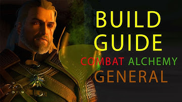 Build Guide With COMBAT ALCHEMY And GENERAL Skills (Mutant Skin) | The Witcher 3